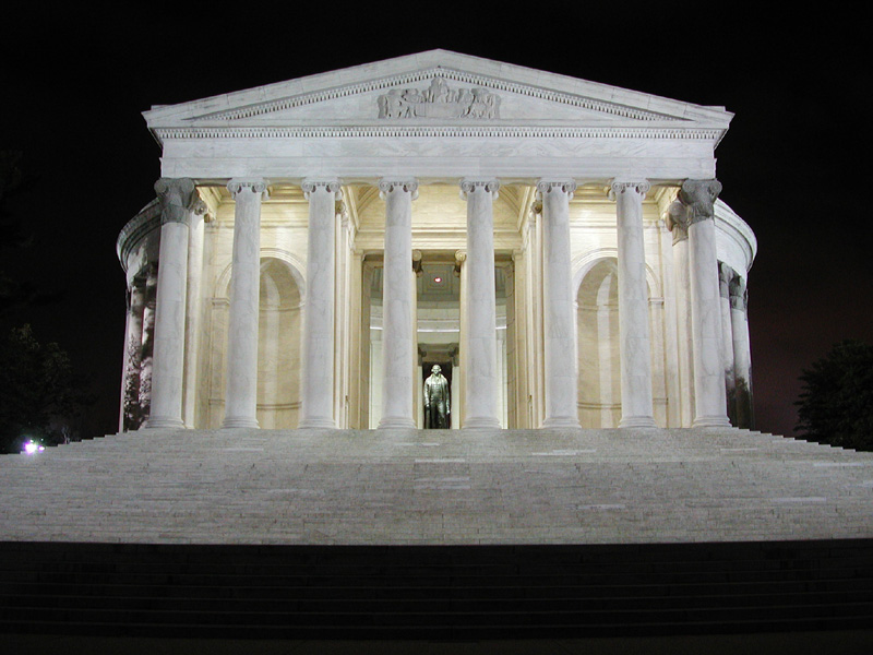 The Jefferson Memorial Exterior